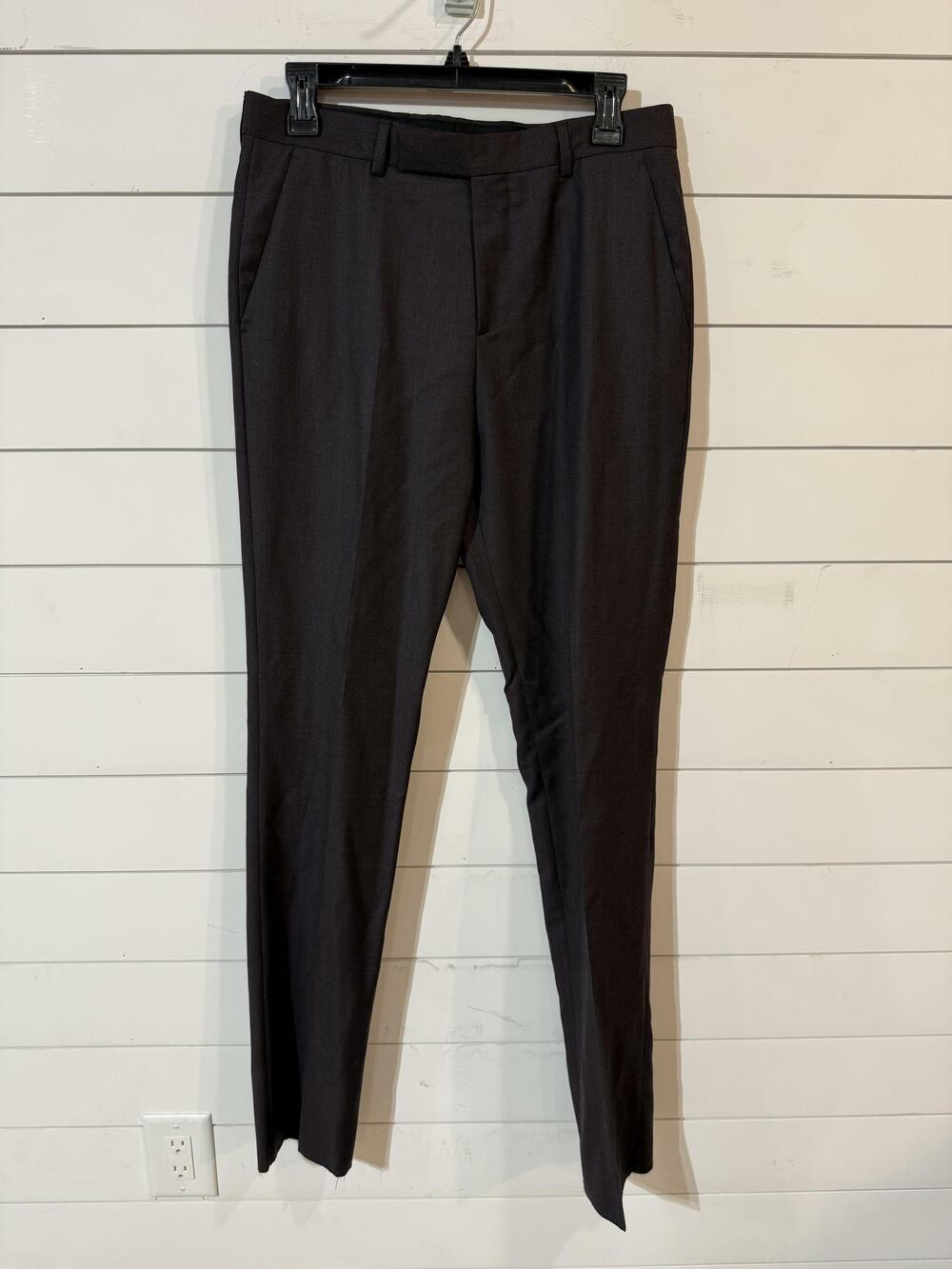 Paul Smith Men's Brown Straight Dress Pants Size 32R RTL: $325.00